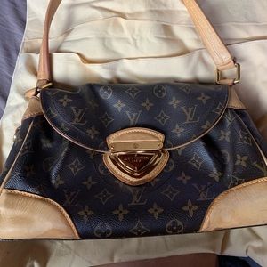 Louis Vuitton Beverly purse and matching wallet